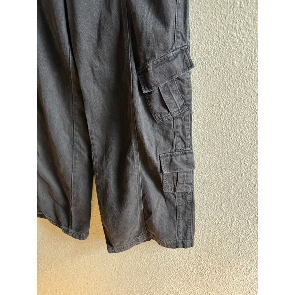 BDG Urban Outfitters Sz 31 Black Y2K Cargo‎ Pants Cotton EUC - Picture 4 of 10